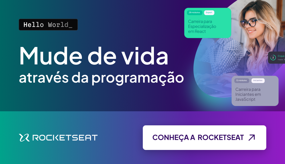 mude de vida através da programação